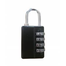 FixtureDisplays® Security Locker Combination Padlock with Key Override and Code Discovery for School, Employee, Gym or Sports Lockers 18331-1PK No Master Key